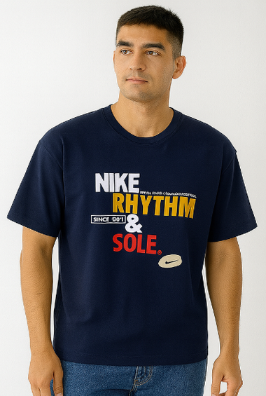 Nike Rhythm &amp; Sole Navy Tee