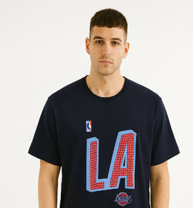 LA Clippers Navy Graphic Tee