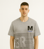 Urban Style Grey Printed Tee