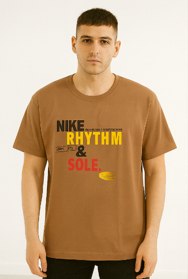 Nike Rhythm &amp; Sole Brown Tee