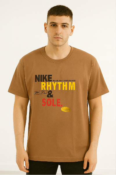 Nike Rhythm & Sole Brown Tee
