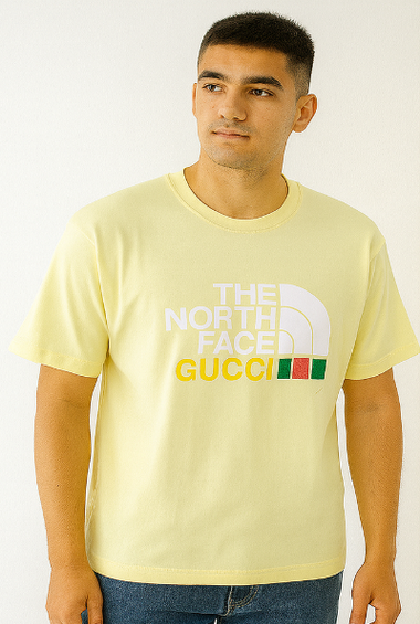 The North Face x Gucci Yellow Tee