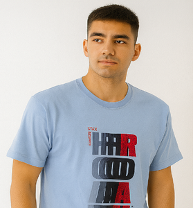 Blue Urban Graphic Tee