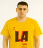 Los Angeles Lakers Yellow Tee