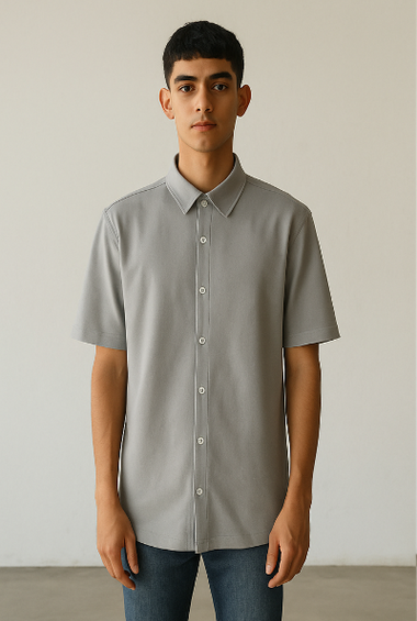 Grey Varsity “Wish 87” Shirt