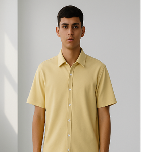 Pastel Yellow “Nitsa CSV” Shirt