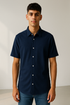 Navy Varsity “Wish 87” Shirt