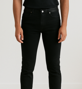 Black Skinny-Fit Jeans