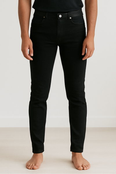 Black Skinny-Fit Jeans