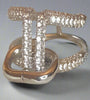 Luxury Double-Band Diamond Ring