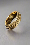 Bold Gold Chain Link Ring