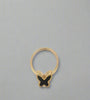 Black Butterfly Accent Ring
