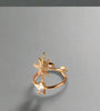 Delicate Starburst Open Ring