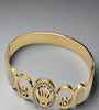 Royal Crown Gold Bracelet