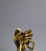 Sculpted Gold Heart Ring