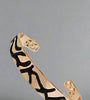Rose Gold Black Enamel Cuff
