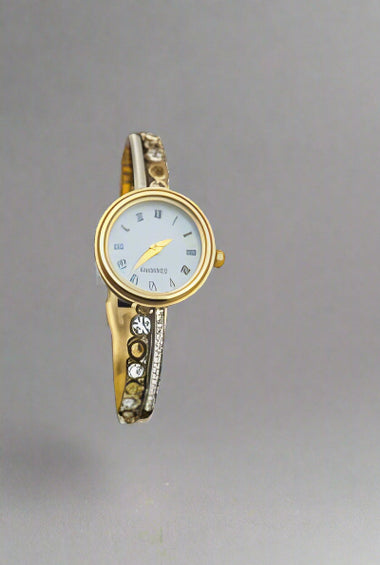 Gold Slim Watch Bracelet