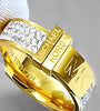 Michael Kors Branded Luxury Gold Ring